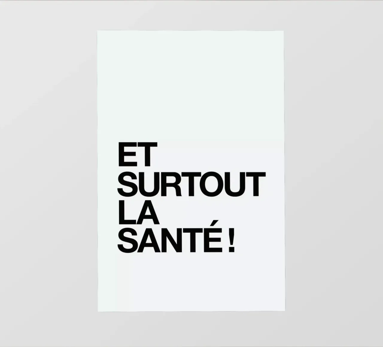 Et Surtout pellicola backlit da Studio One