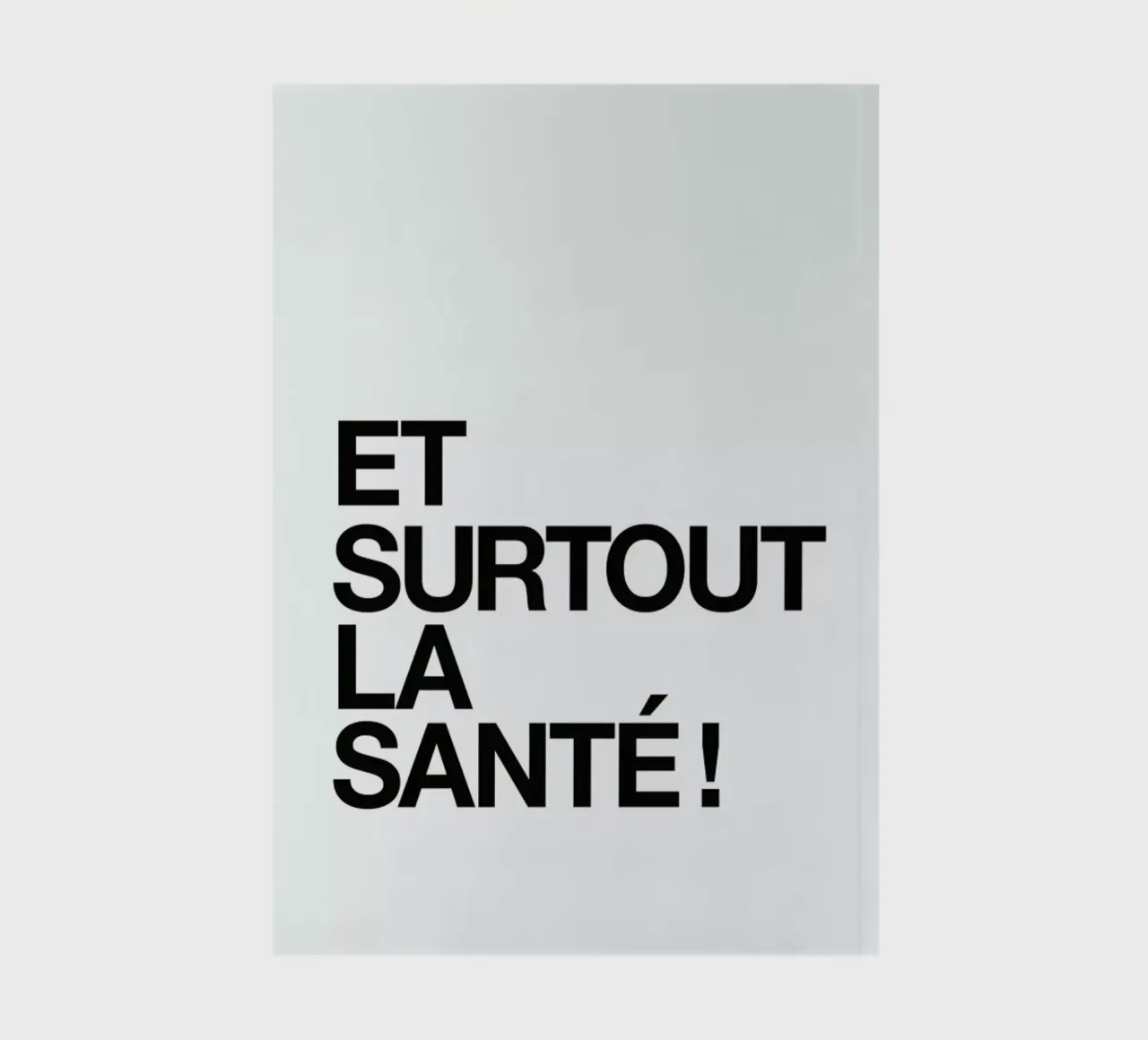 Et Surtout notebook by Studio One
