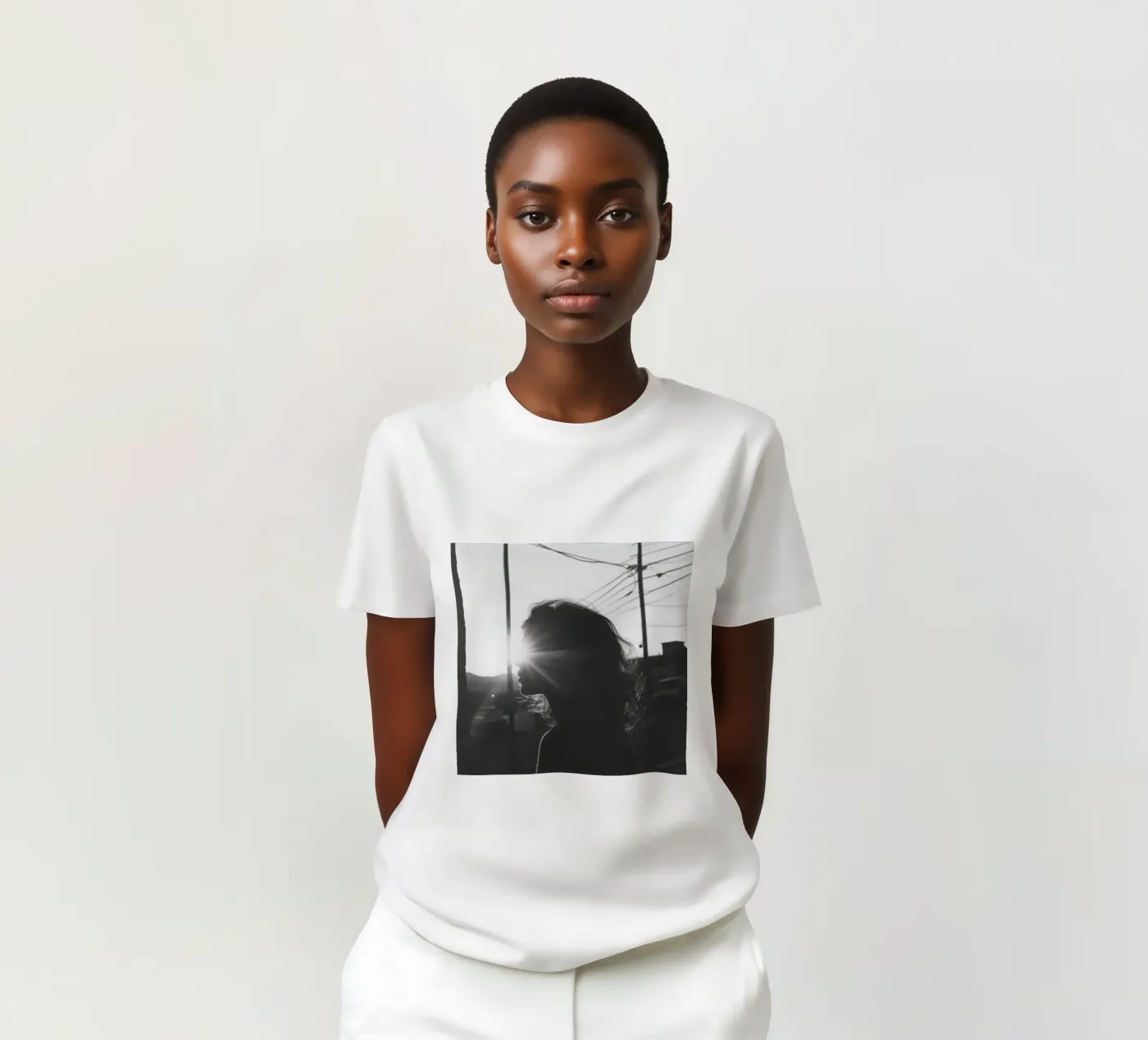 Luce t-shirt da Black & White