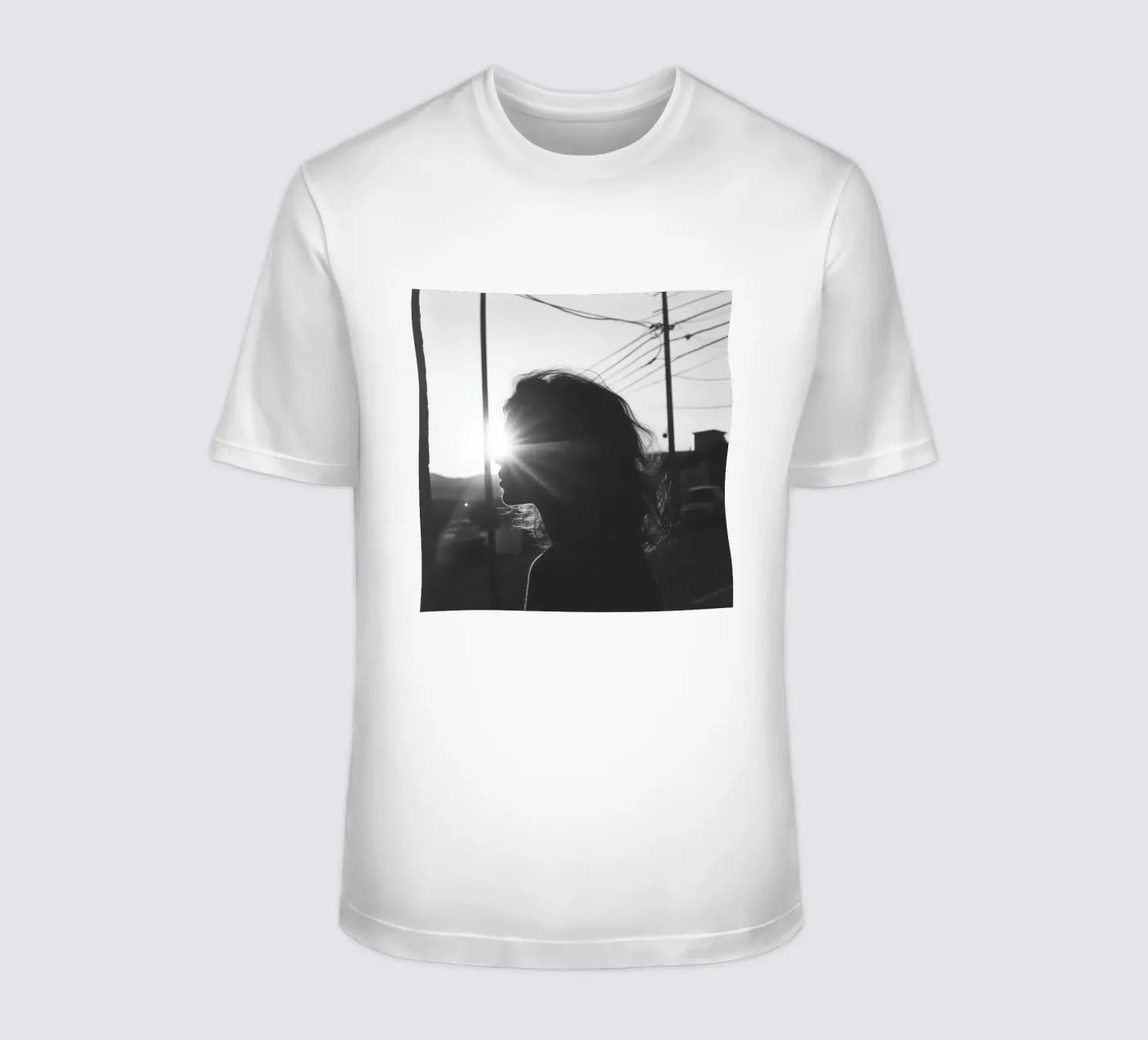Luce t-shirt da Black & White