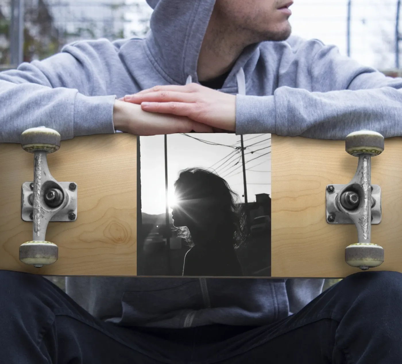 Light sticker by Black & White