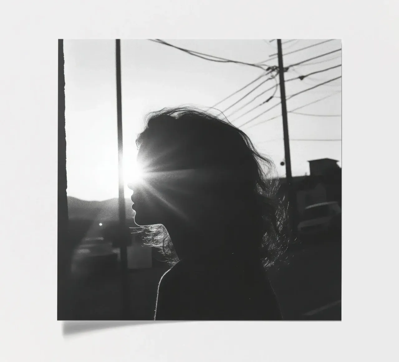 Light sticker sheet by Black & White