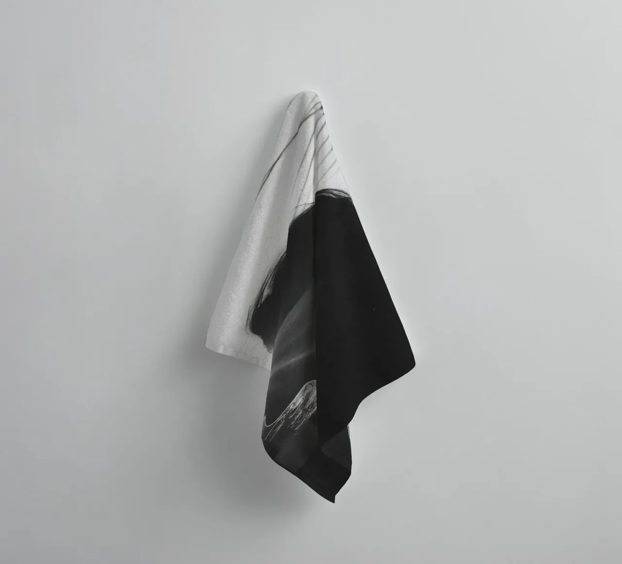 Luce asciugamano da bagno da Black & White
