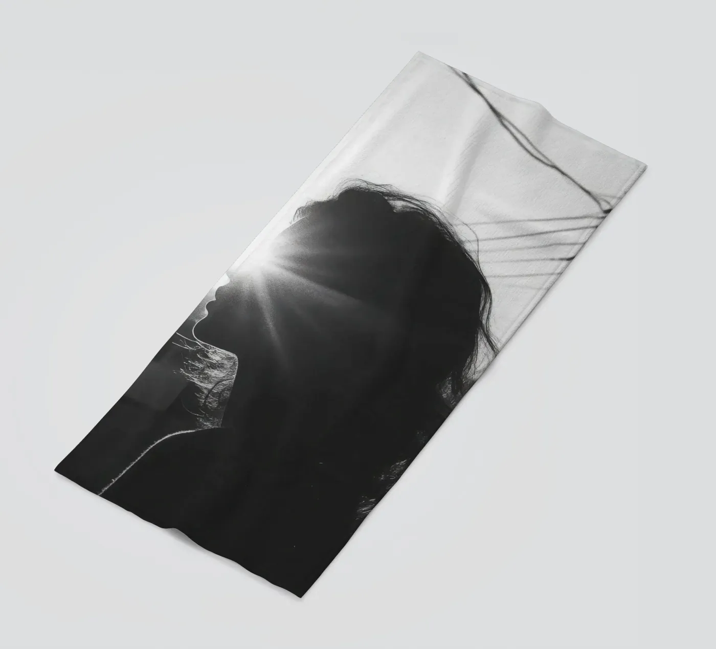 Light beach towel by Black & White