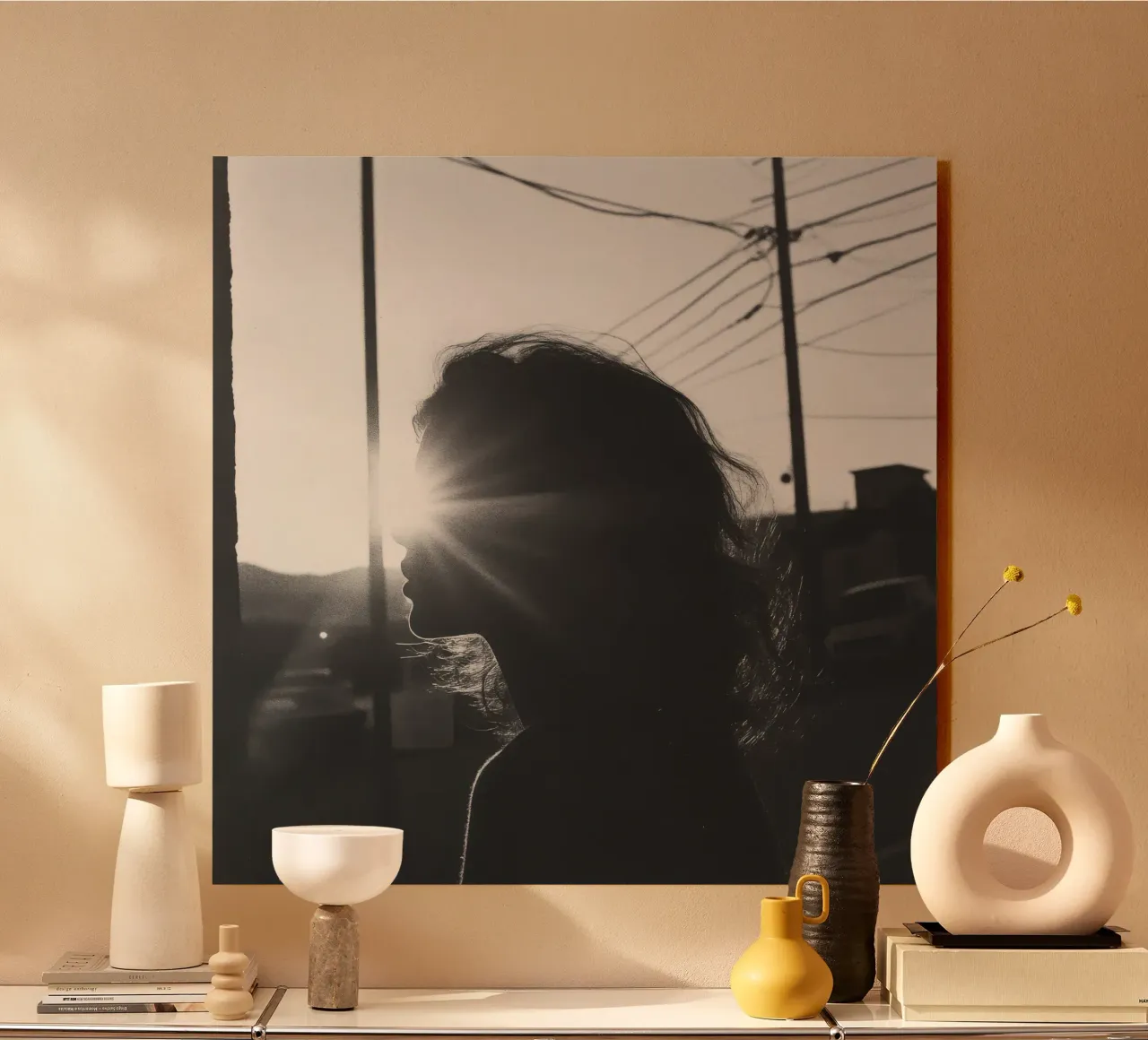 Luce pannello forex da Black & White