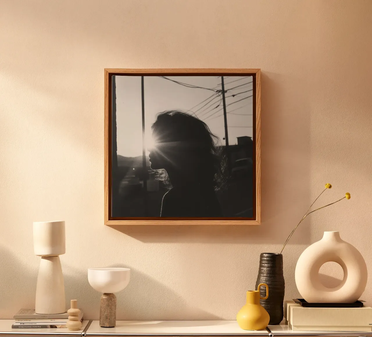 Luce tela da Black & White