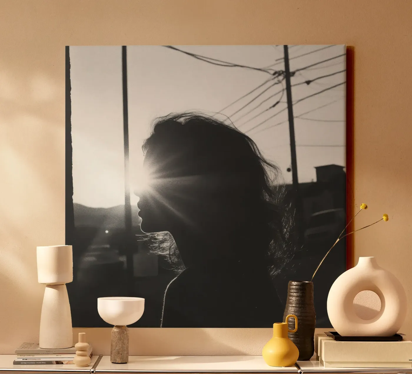 Luce tela da Black & White