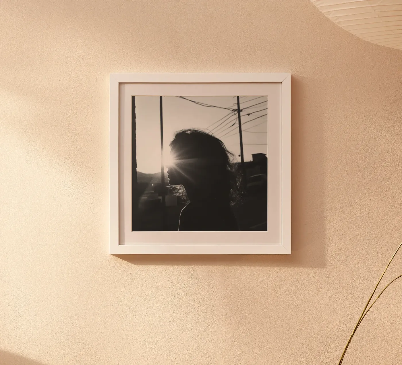 Light poster by Black & White