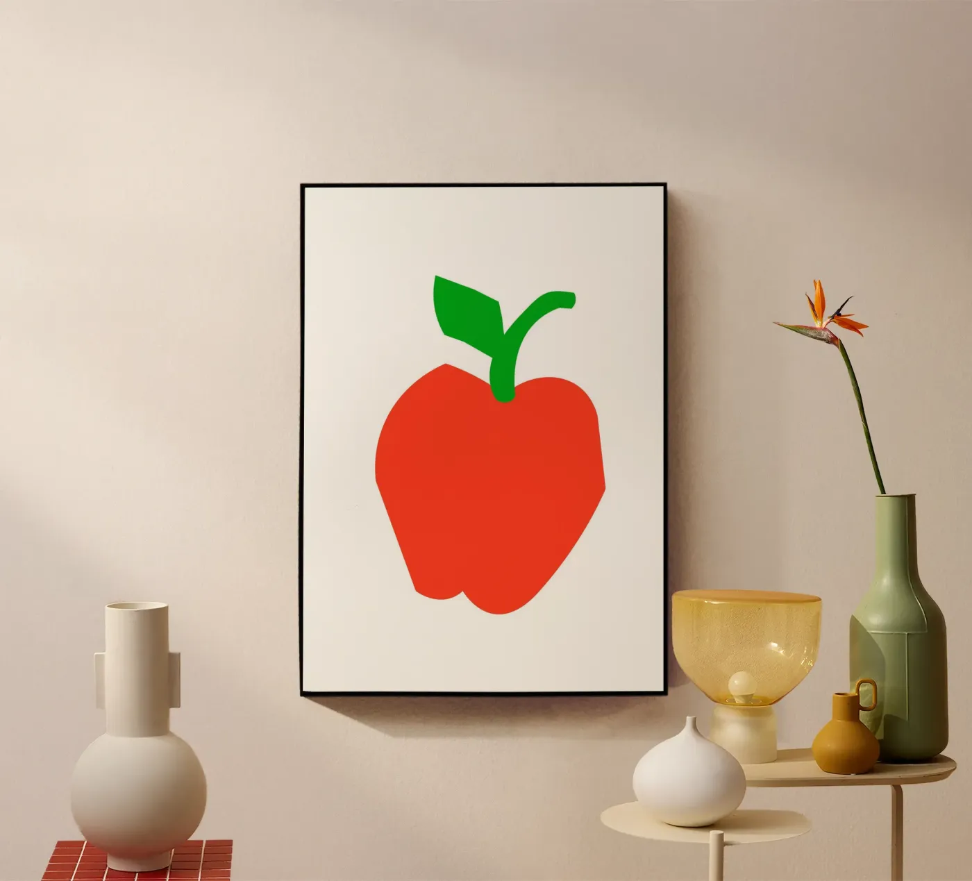 Red Apple plexiglas de ramosashop