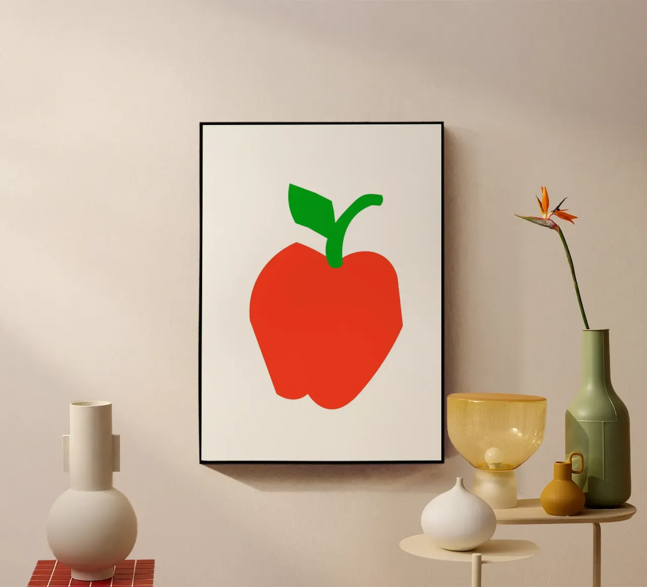 Red Apple plexiglass da ramosashop