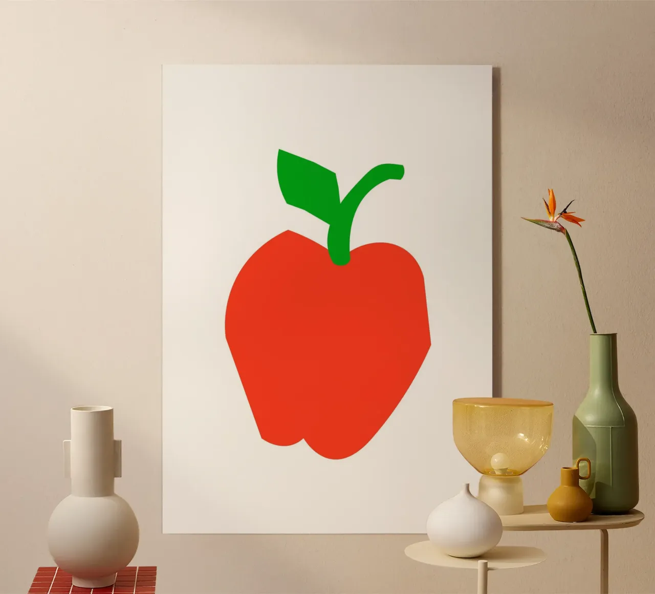 Red Apple plexiglass da ramosashop