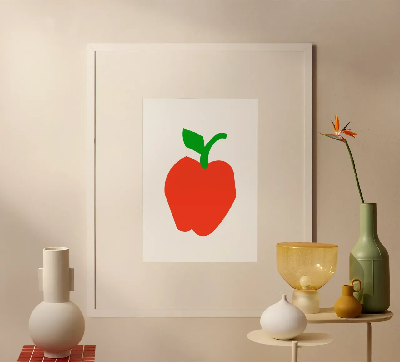 Red Apple poster da ramosashop