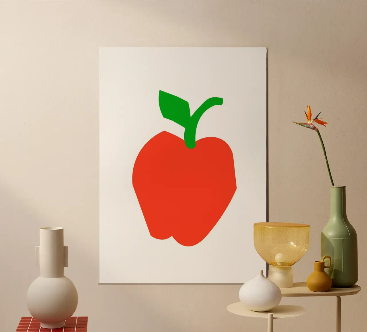 Red Apple poster da ramosashop