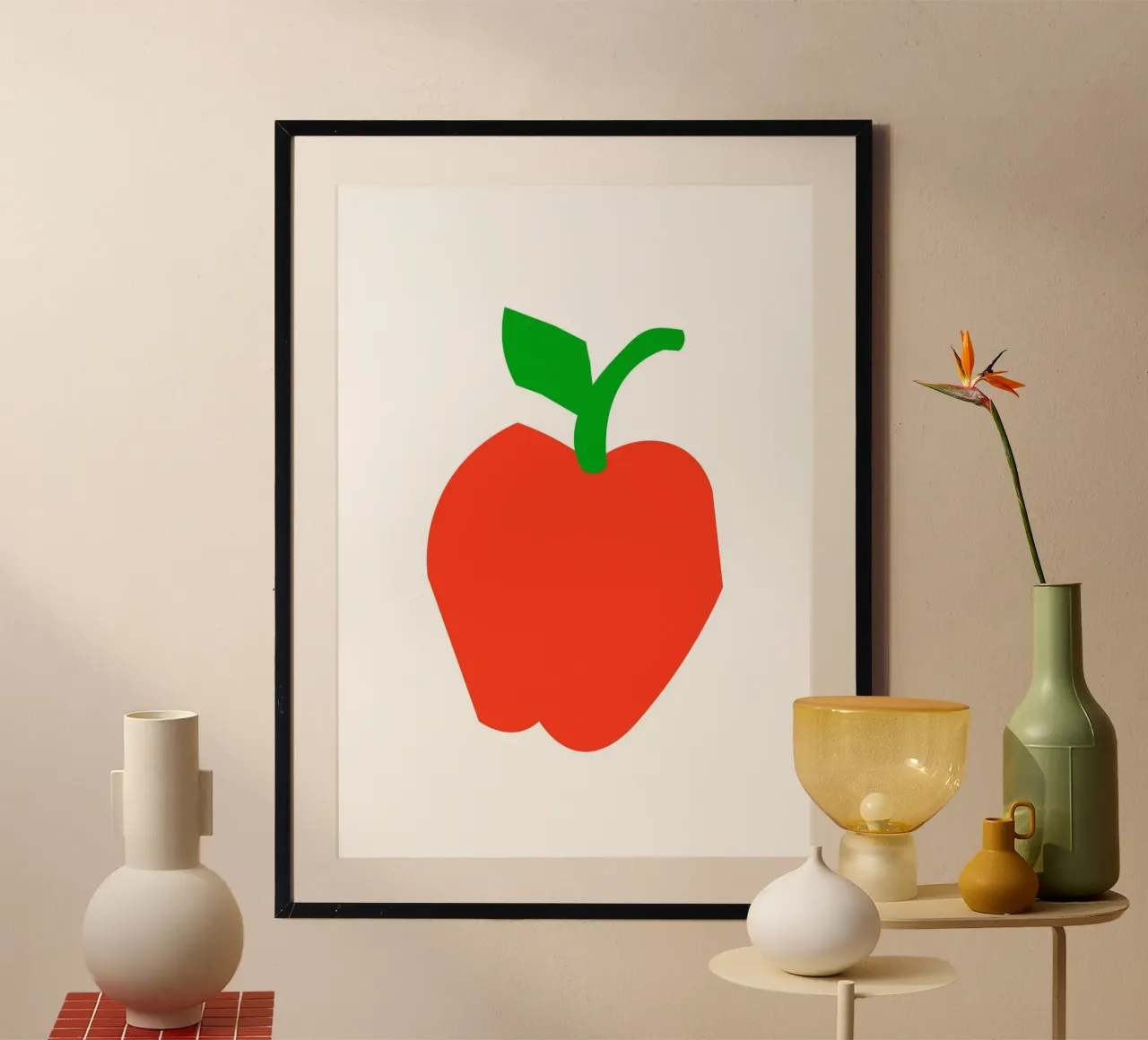 Red Apple poster da ramosashop