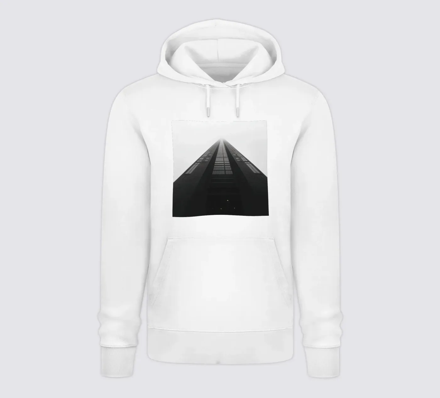 Perspective hoodie by Black & White