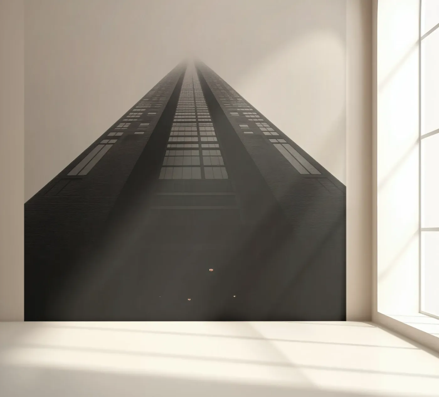 Perspective fotobehang van Black & White