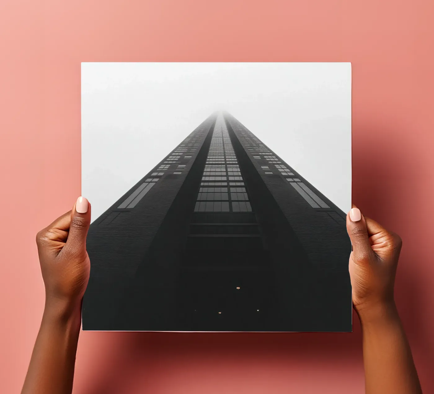 Perspectief stickervel van Black & White