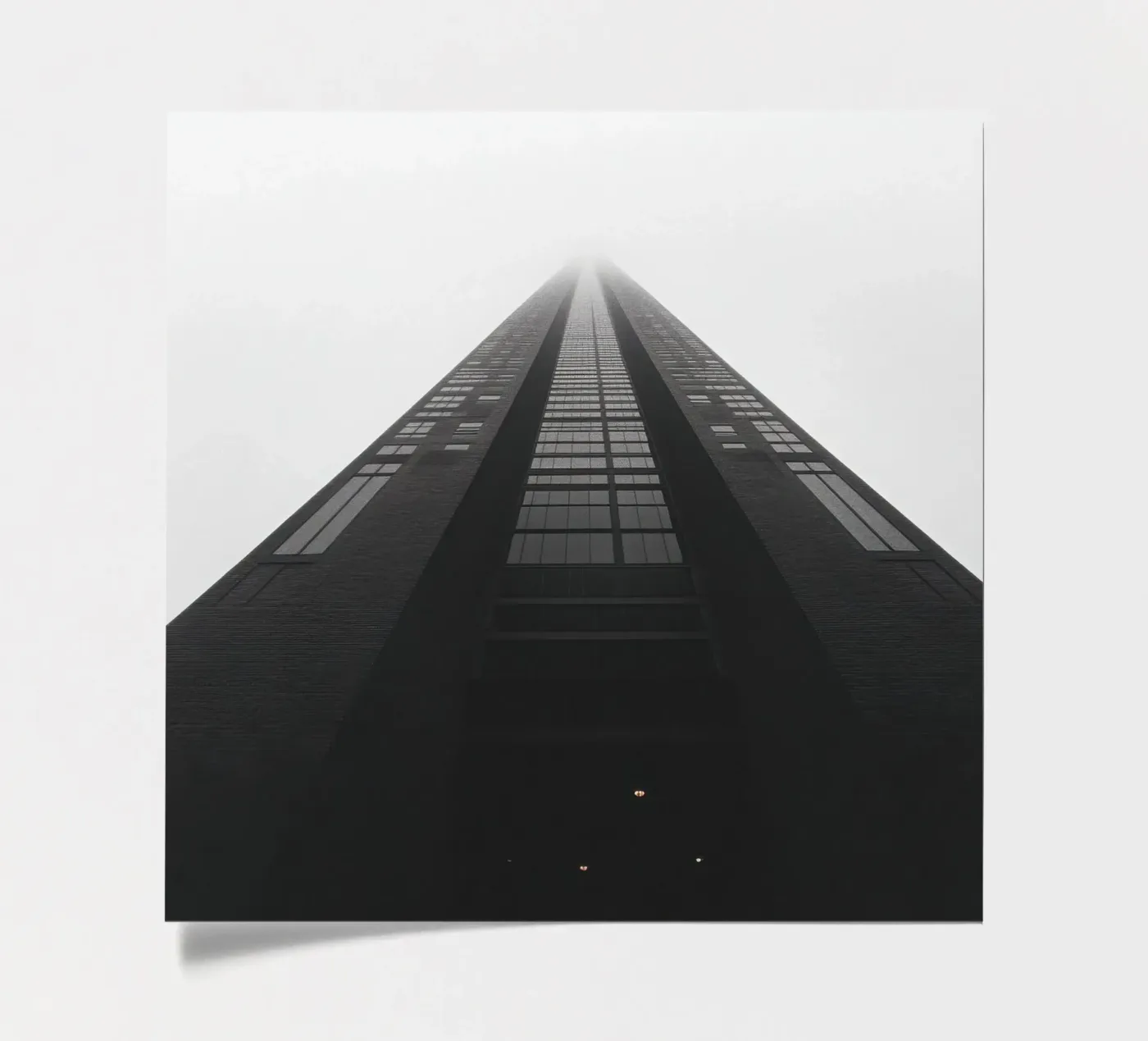 Perspectief stickervel van Black & White