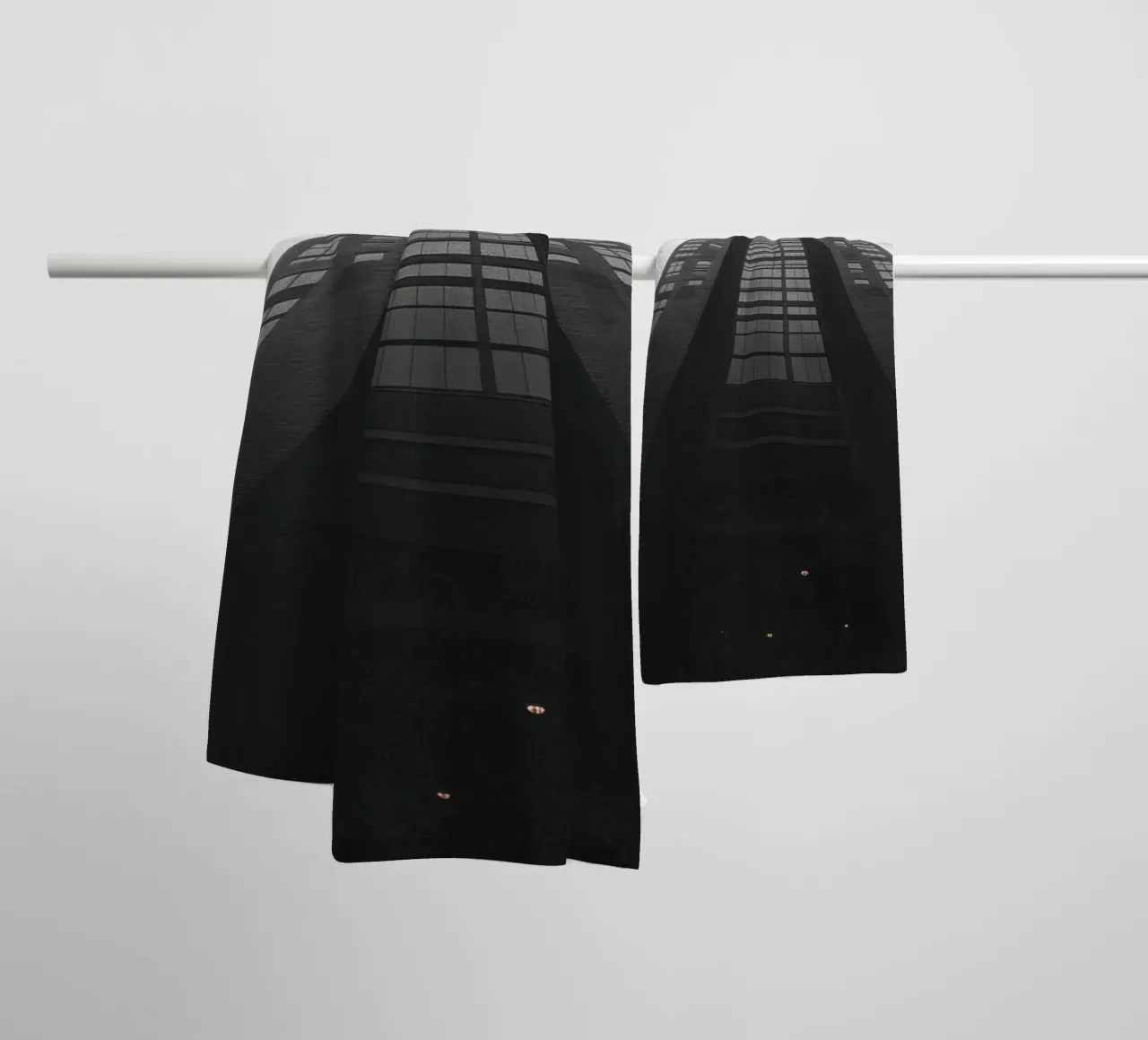 Perspective towel by Black & White