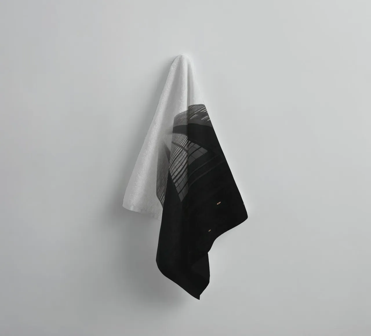 Perspective towel by Black & White