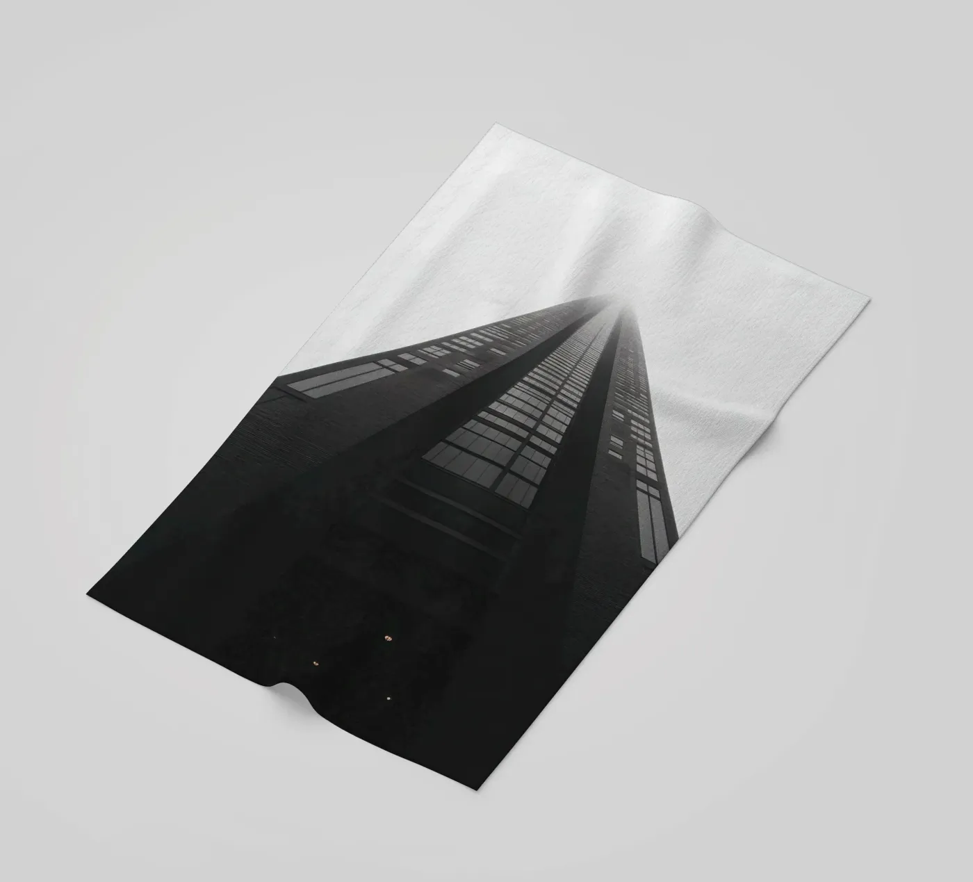Perspective beach towel by Black & White