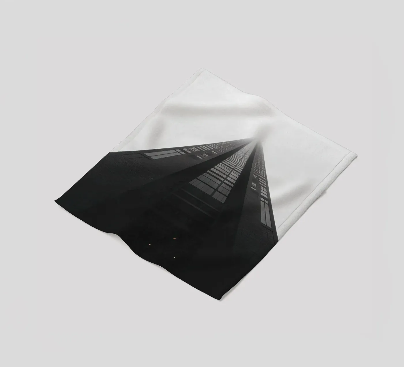 Perspective Fleecedecke von Black & White