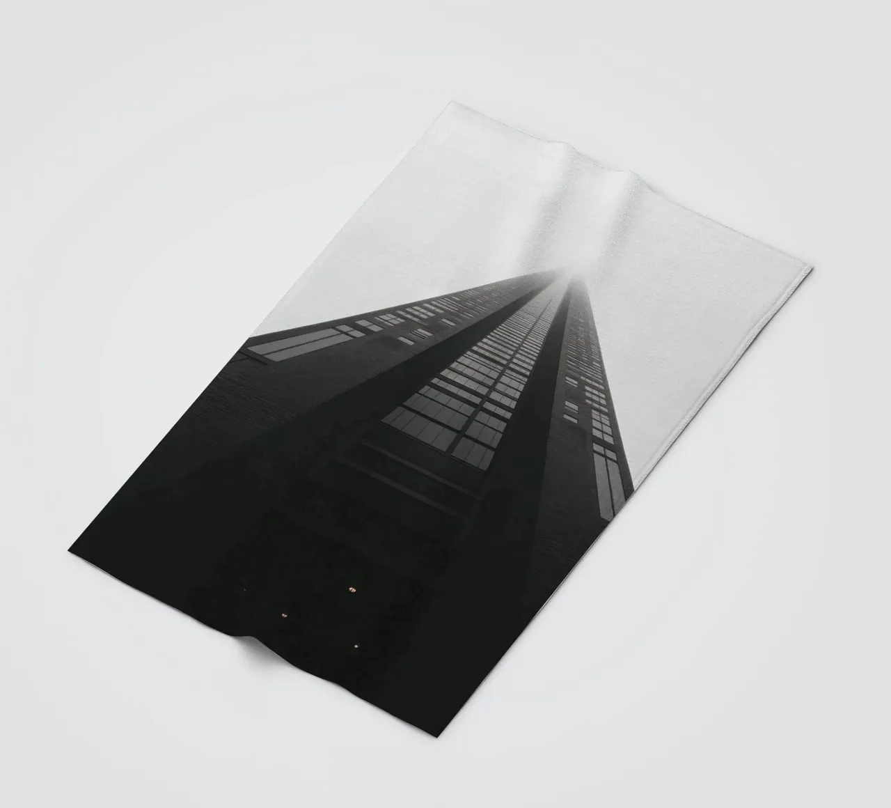 Perspective Fleecedecke von Black & White