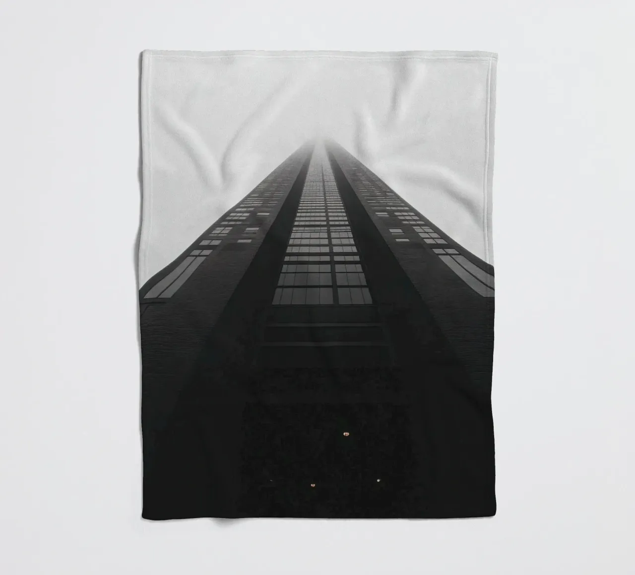 Perspective Fleecedecke von Black & White