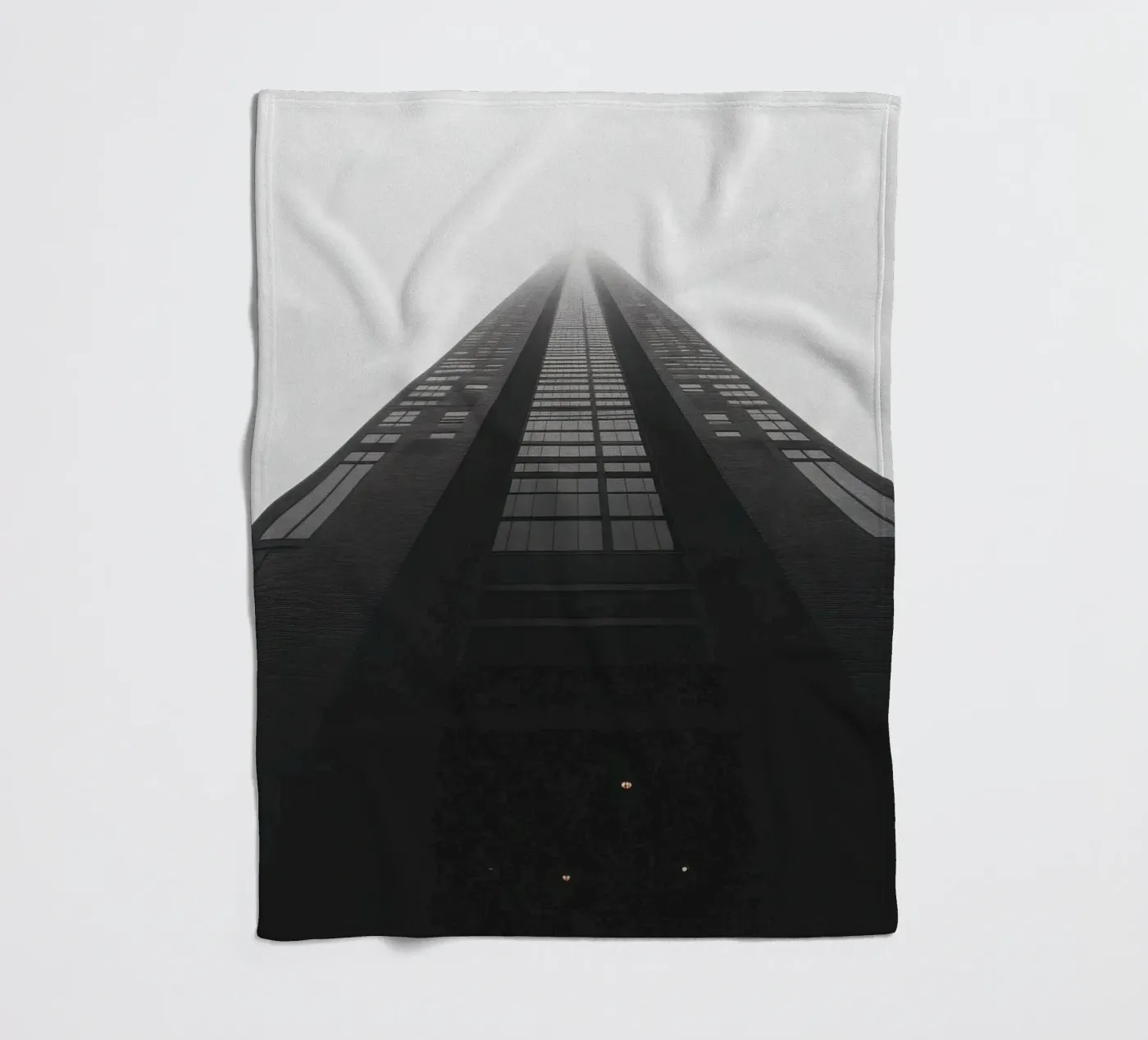 Perspective Fleecedecke von Black & White