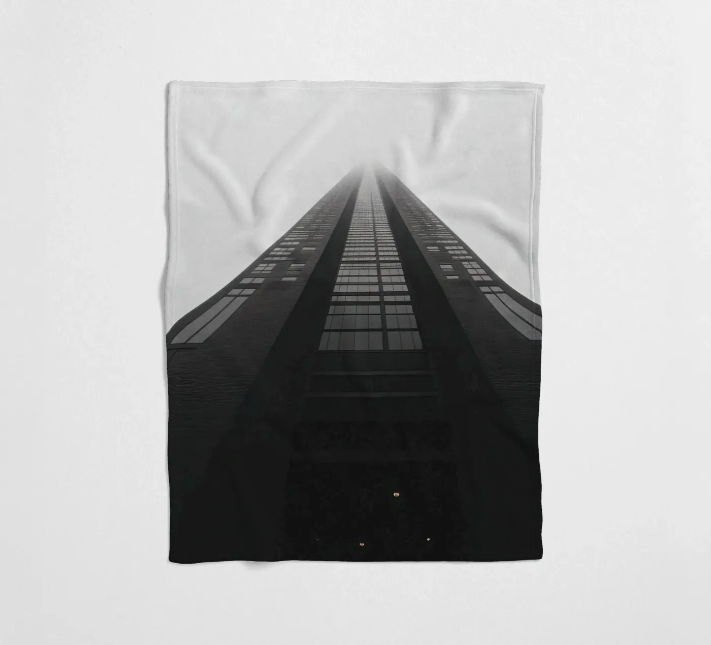 Perspective Fleecedecke von Black & White