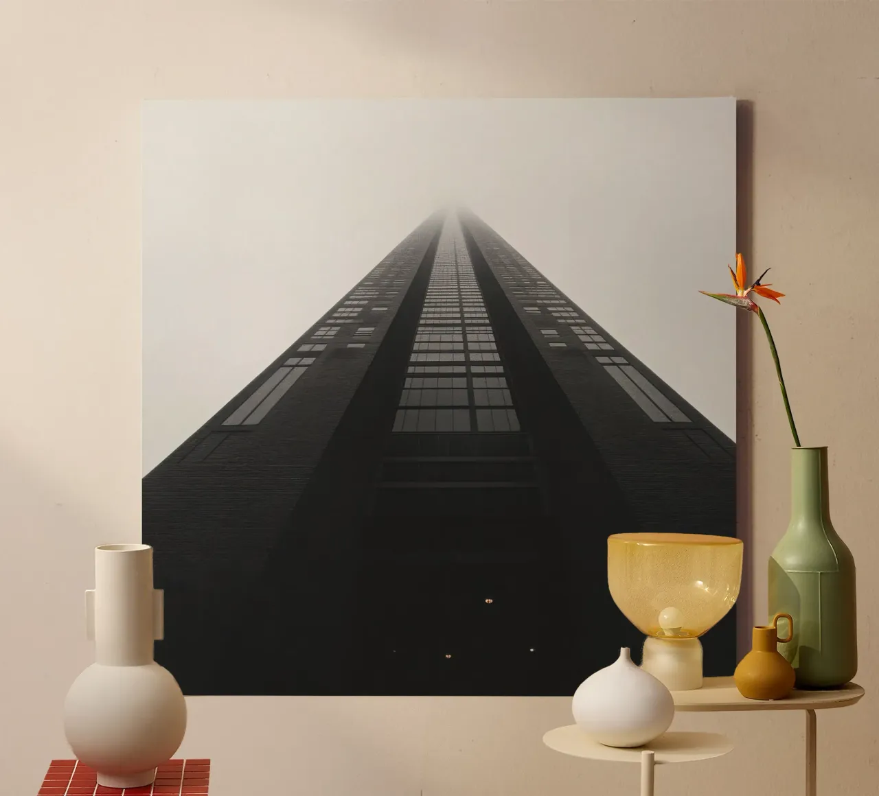 Perspective canvas by Black & White