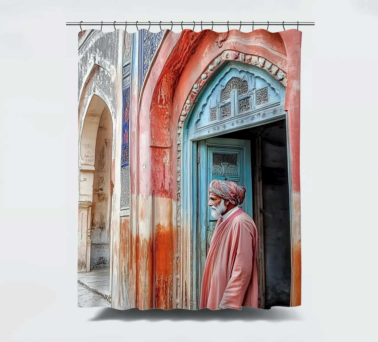 Anelito arabo - Collezione Marrakesh tenda da doccia da Conde Arte