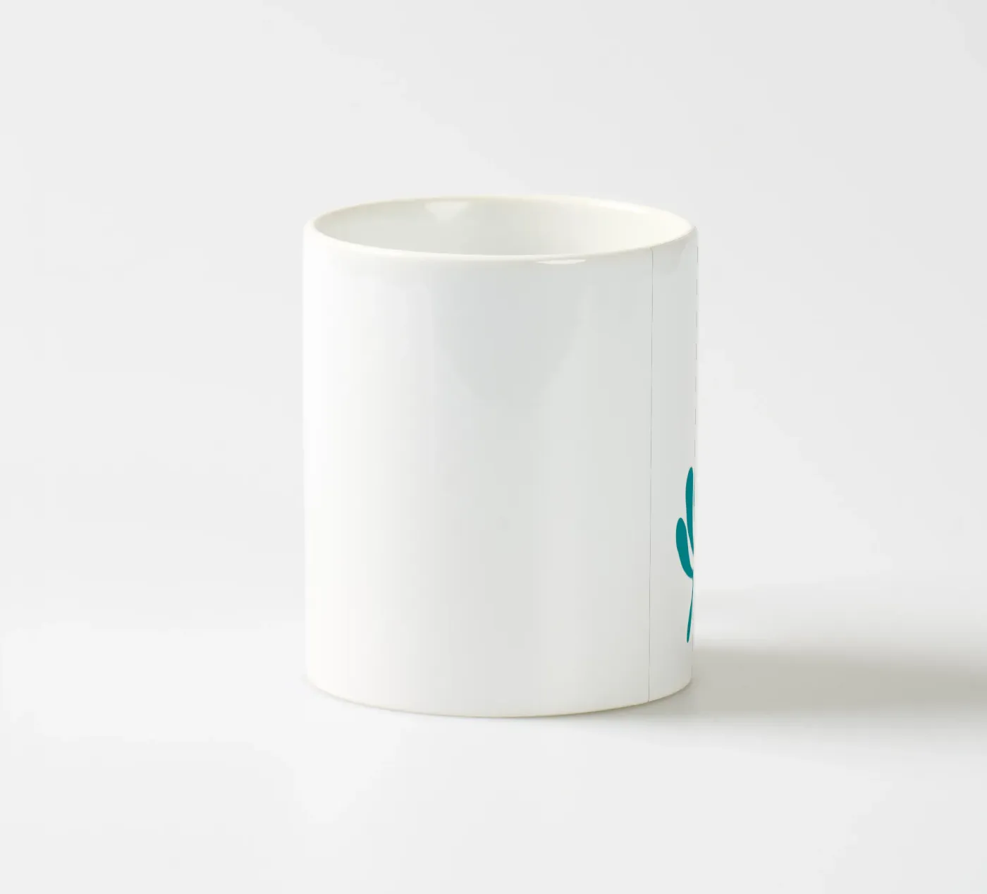 abstract leaf ceramic mug by ramosashop