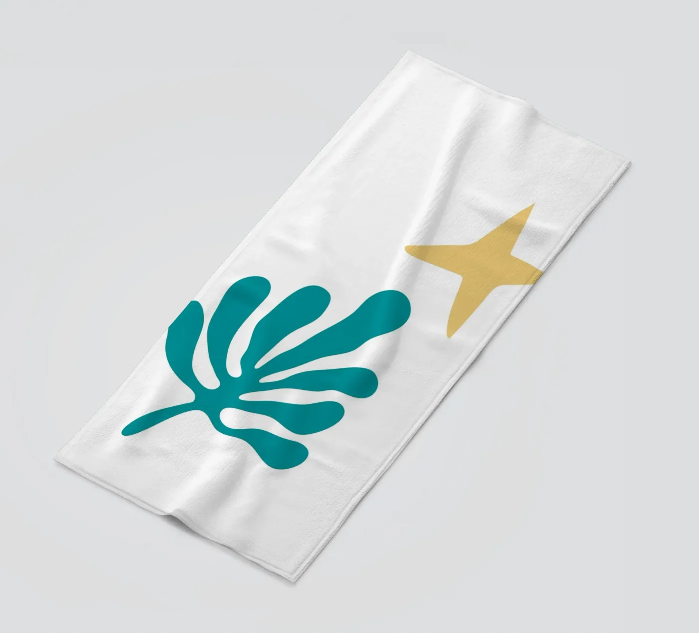 abstract leaf telo mare da ramosashop