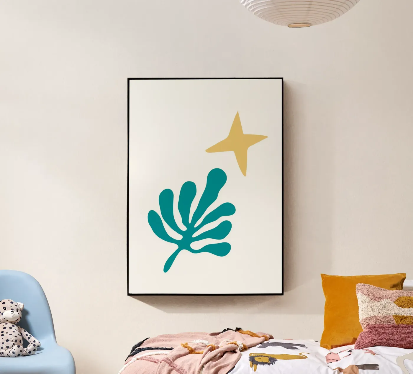 abstract leaf acrylic glass by ramosashop