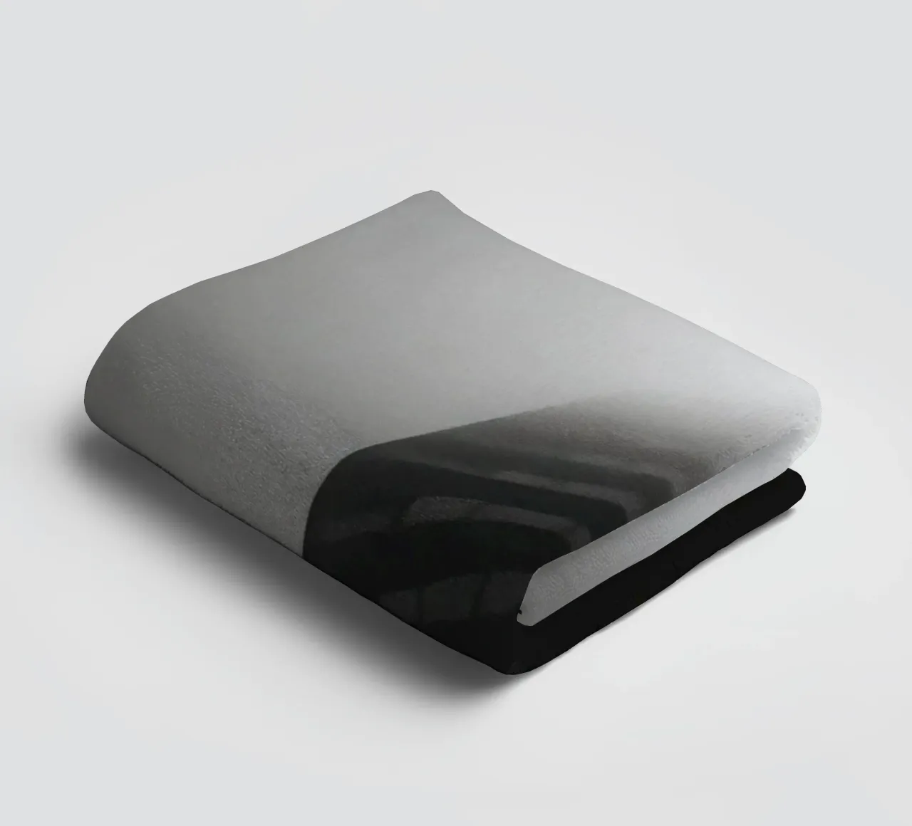 Top in de mist badhanddoek van Black & White
