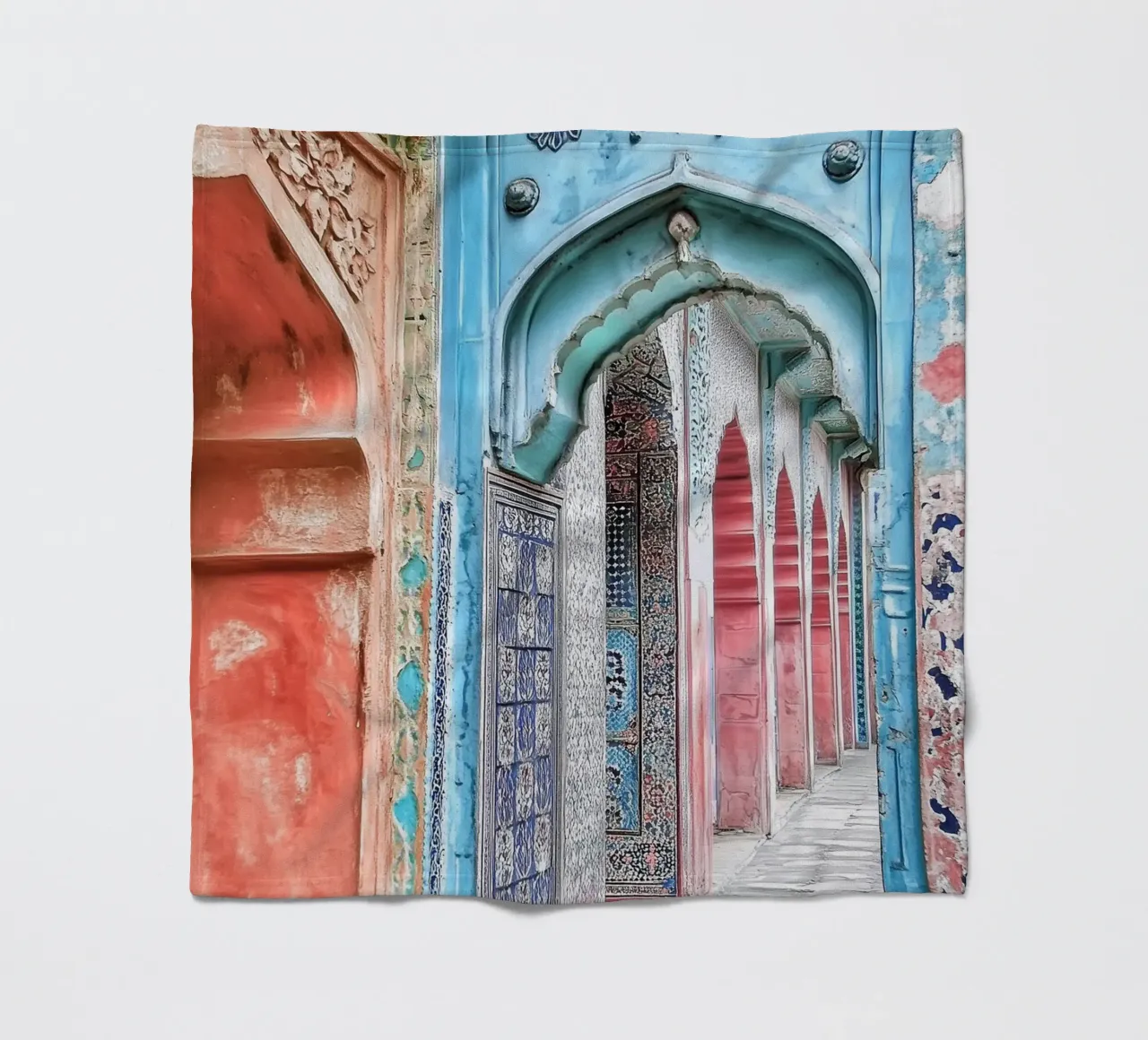 Archi Architettura araba - Collezione Marrakech coperta in pile da Conde Arte