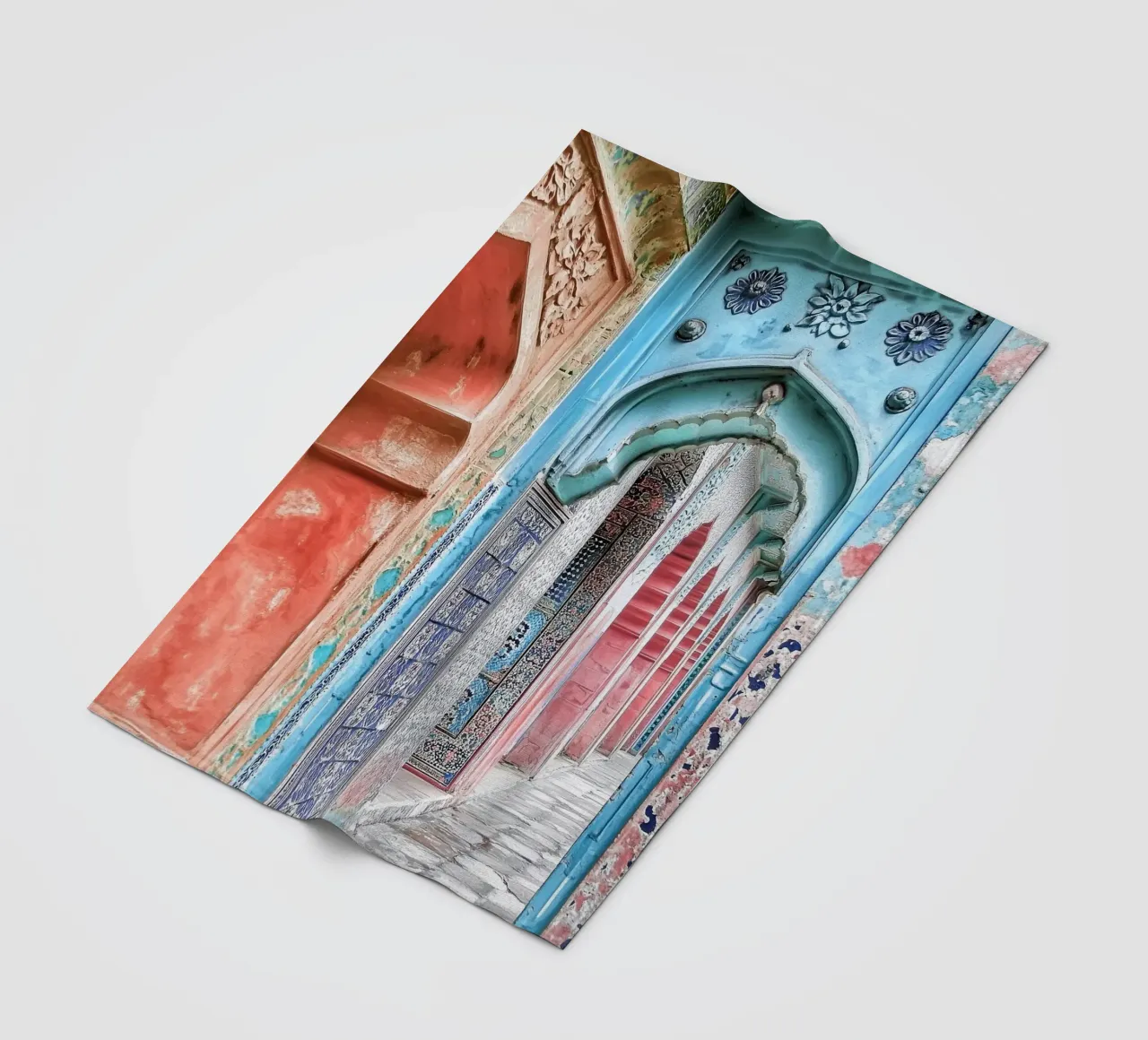 Archi Architettura araba - Collezione Marrakech coperta in pile da Conde Arte