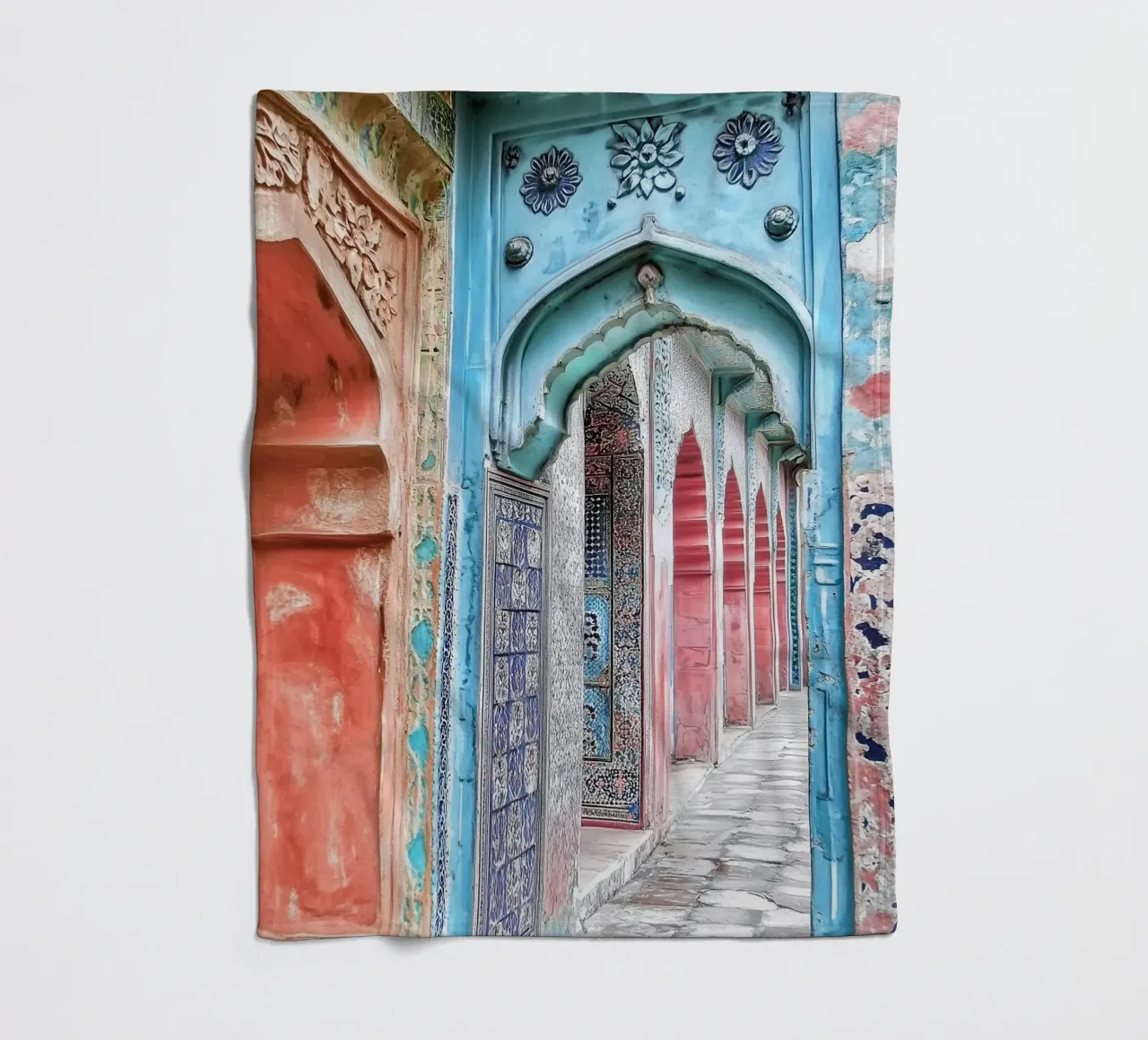 Archi Architettura araba - Collezione Marrakech coperta in pile da Conde Arte