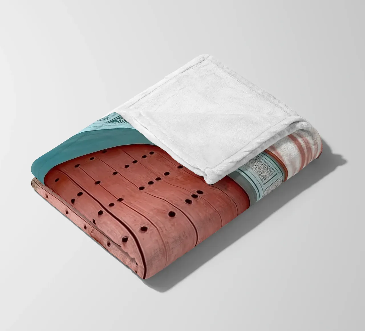Arab architecture door and arch - Marrakesh Collection fleece blanket by Conde Arte