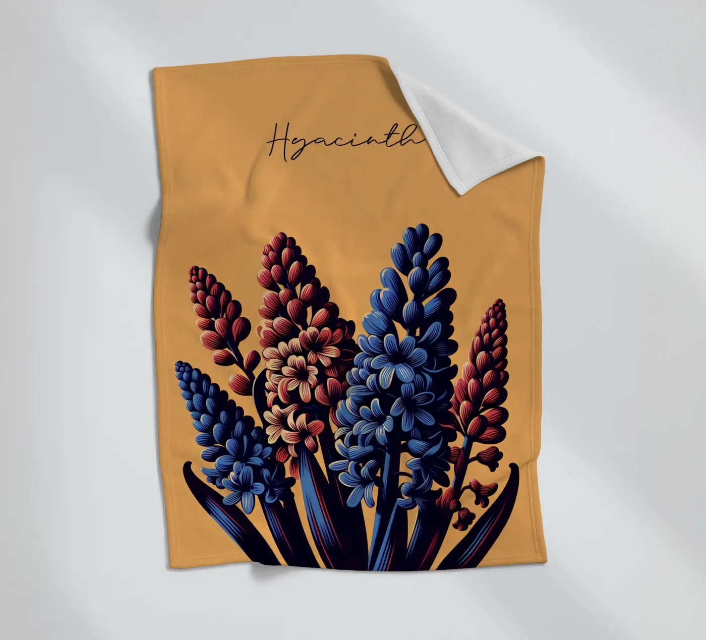 Hyacint fleecedeken van Digital Naive