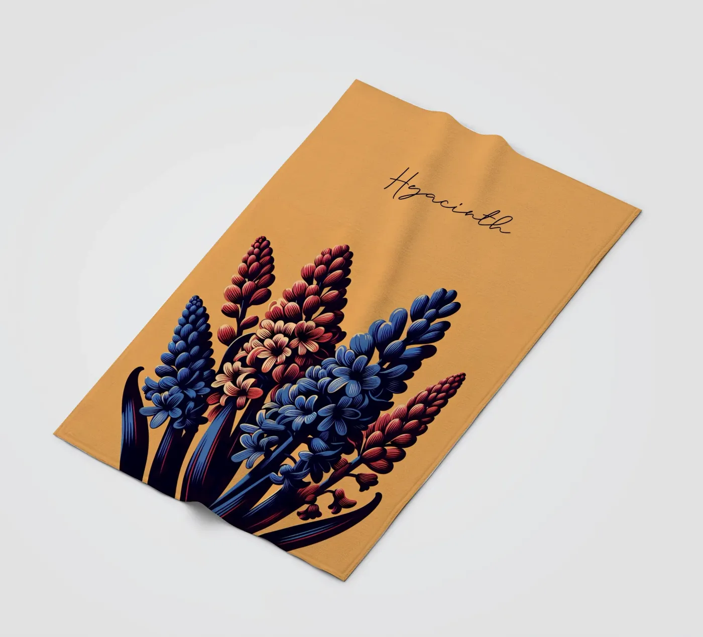 Hyacint fleecedeken van Digital Naive