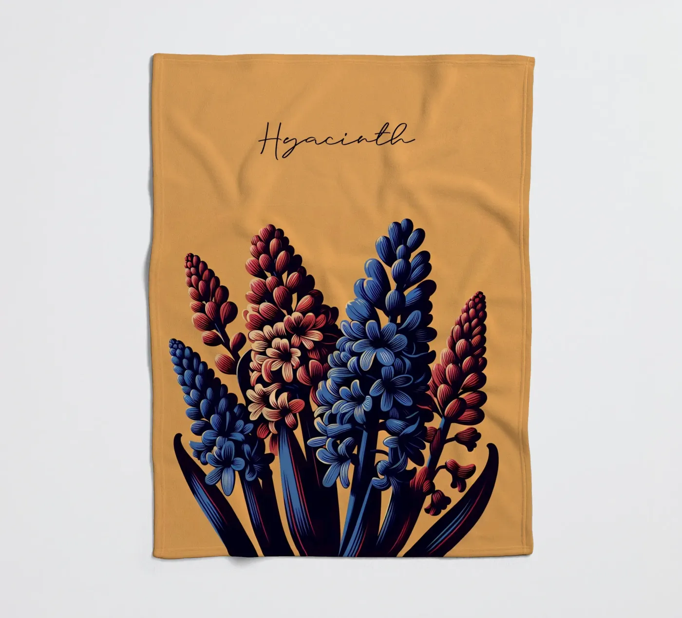 Hyacint fleecedeken van Digital Naive