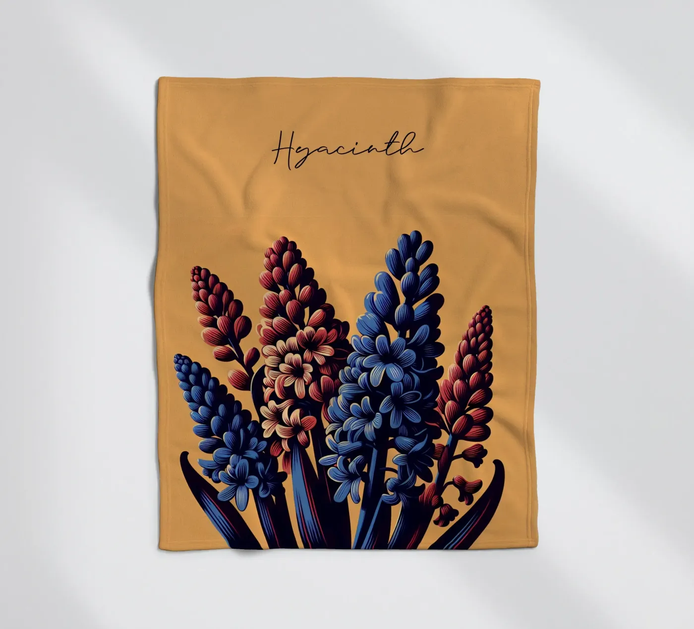 Hyacint fleecedeken van Digital Naive