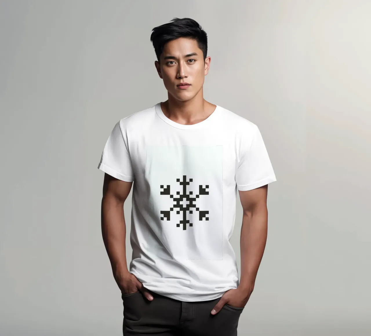 Black Snowflake 2 t-shirt da Studio One