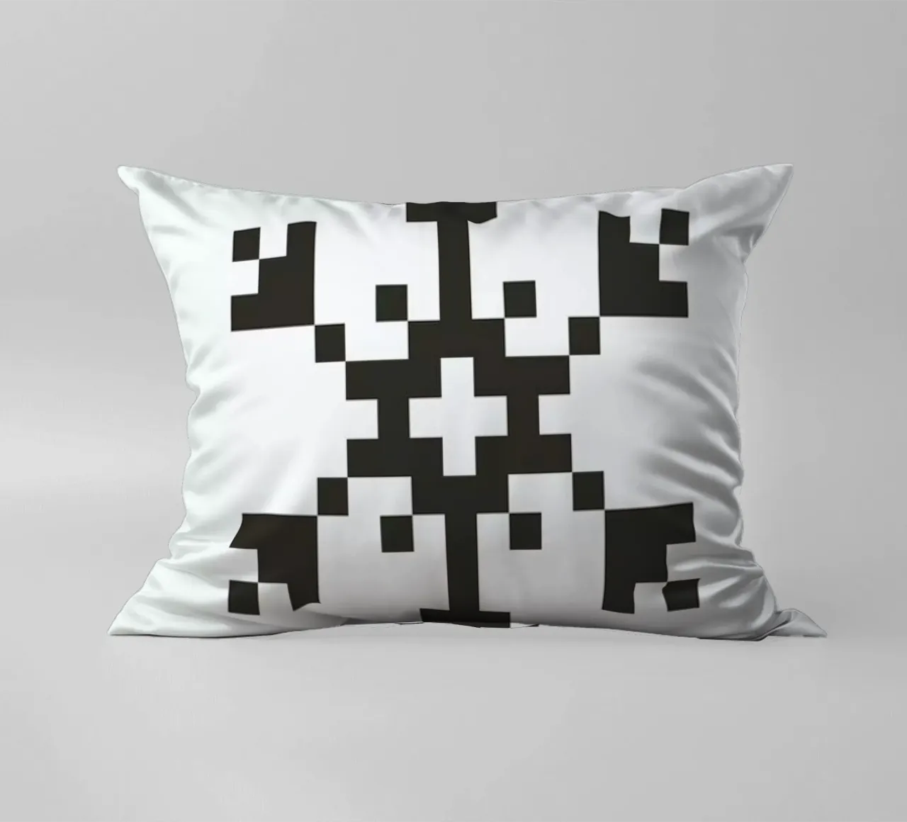 Black Snowflake 2 cuscino da Studio One