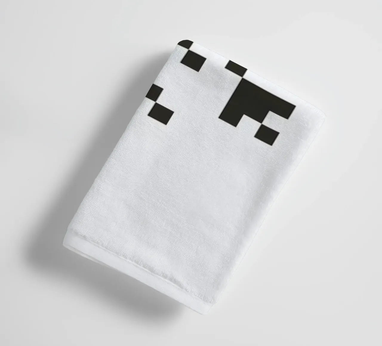 Black Snowflake 2 asciugamano da bagno da Studio One