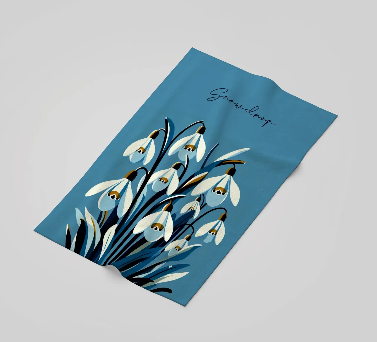 Snowdrops telo mare da Digital Naive