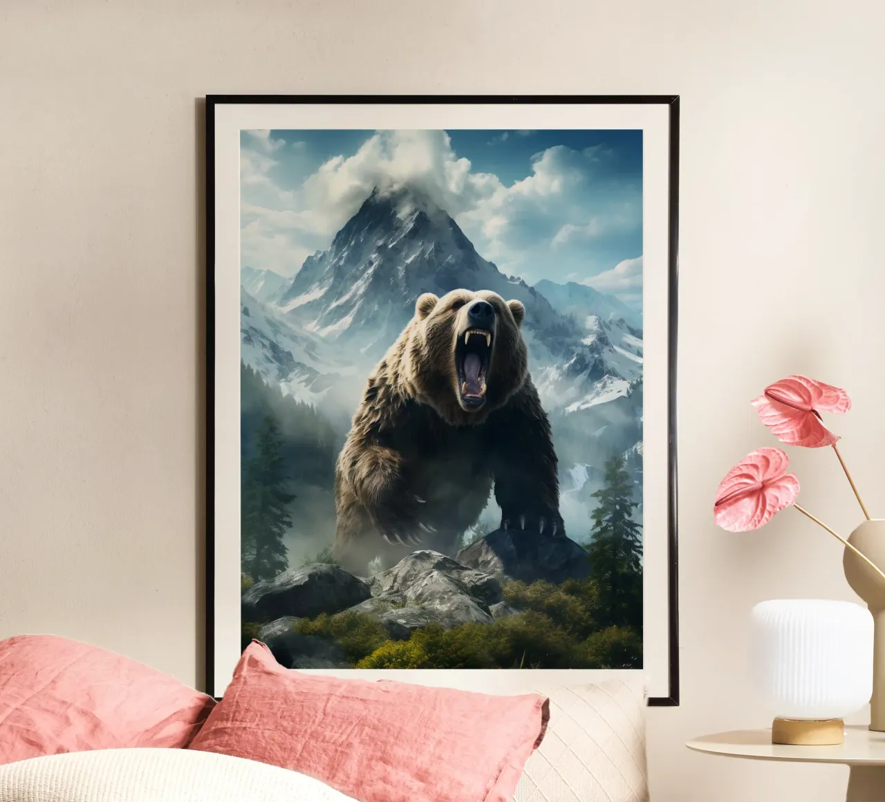 Bear Mountains 2 carta hahnemühle da Mateo