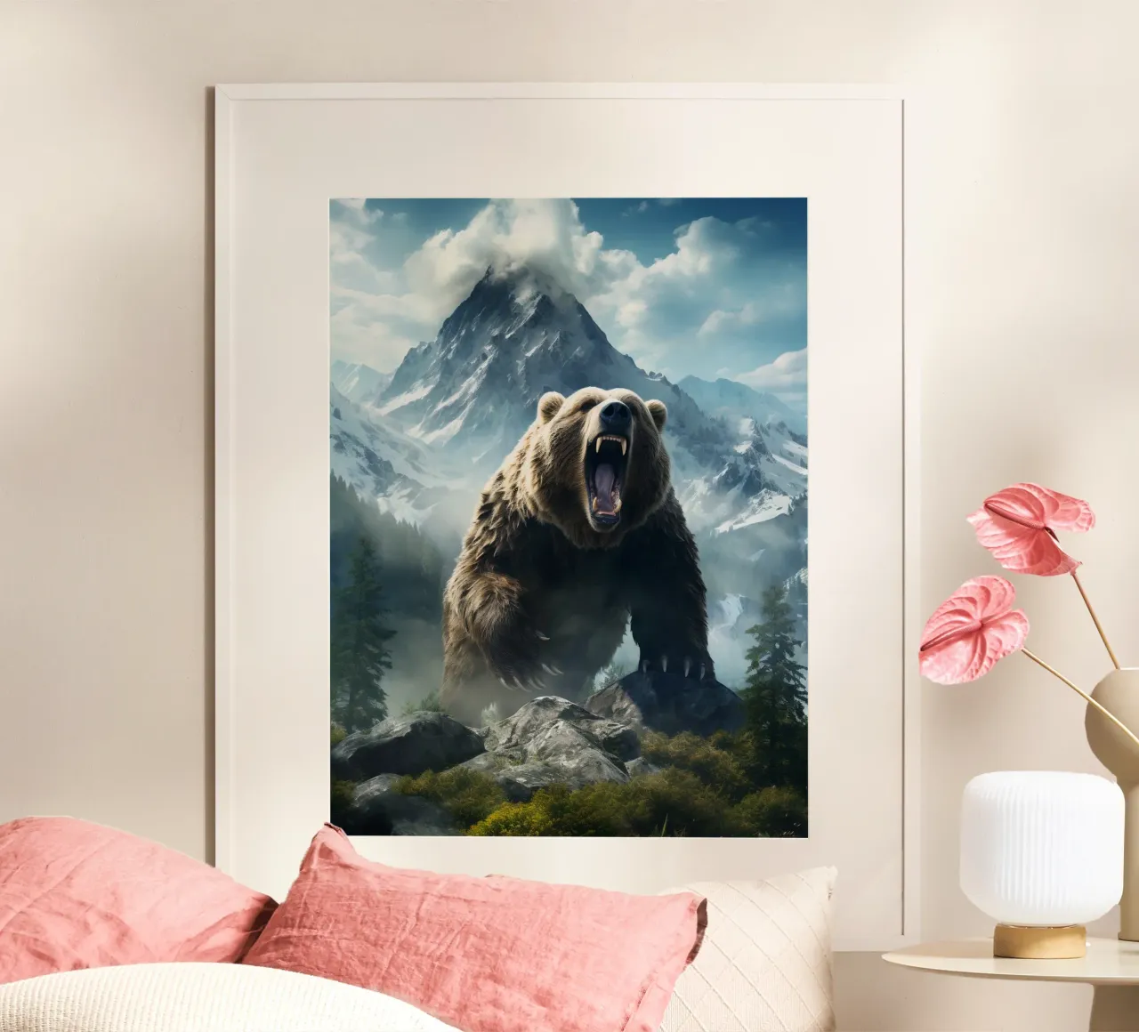 Bear Mountains 2 carta hahnemühle da Mateo
